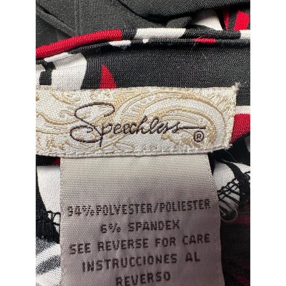 Vintage Y2K Speechless BabyDoll Top Large Black Red White Punk Fairy Grunge - Picture 9 of 9